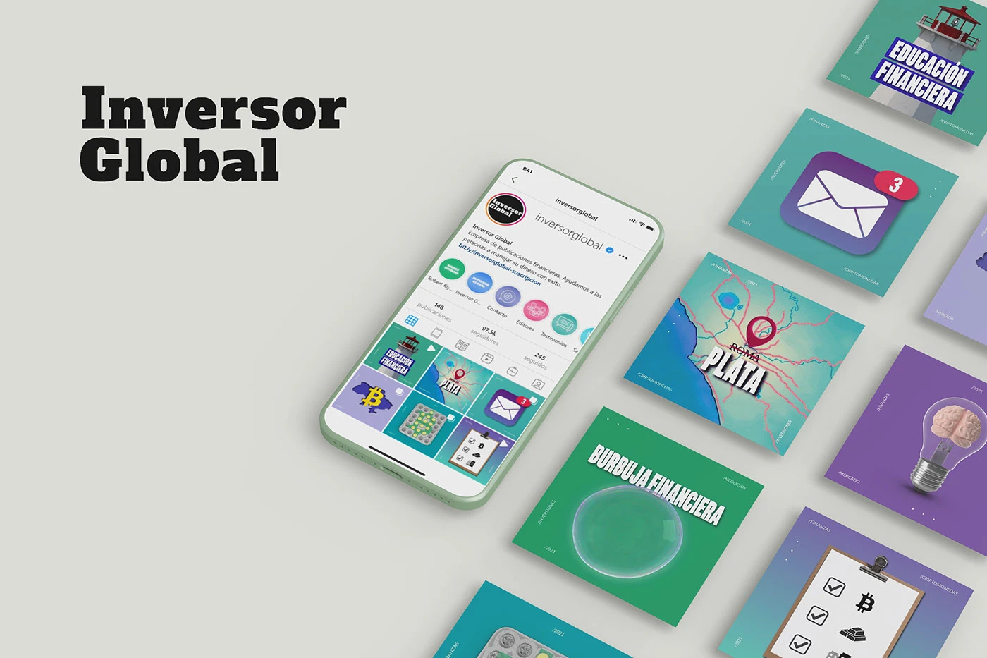 Inversor Global: contenido que habla de mercados en el idioma de las redes